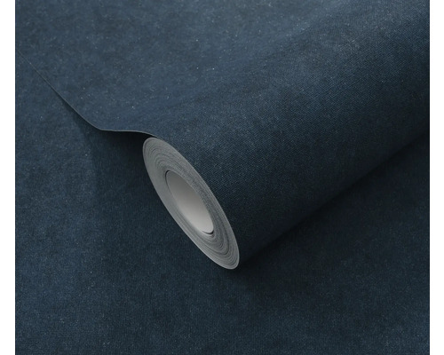 Rouleau de papier peint textile à structure denim