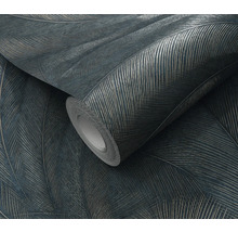 Rouleau de papier peint avec motif de plumes