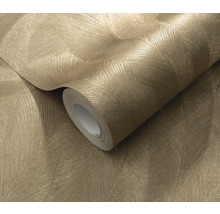 Rouleau de papier peint décoratif avec motif de feuilles