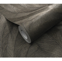 Rouleau de papier peint intissé motif plumes