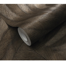 Rouleau de papier peint avec motif de plumes