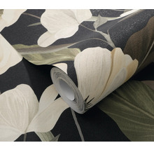 Rouleau de papier peint à motif floral