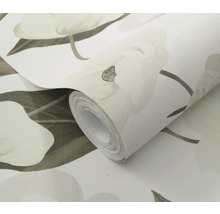 Rouleau de papier peint à motif floral