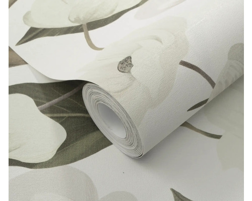 Rouleau de papier peint à motif floral