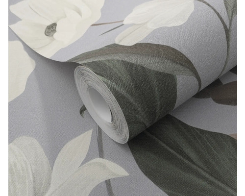 Rouleau de papier peint à motif floral