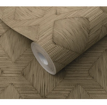 Rolle geometrische Tapete mit quadratischem Muster