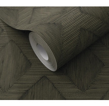 Tapetenrolle mit geometrischem Zickzackmuster