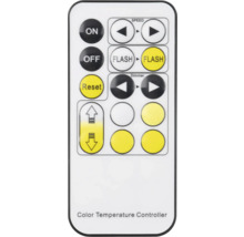 Télécommande pour contrôler la température de couleur
