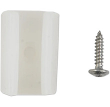 Cheville en plastique avec vis