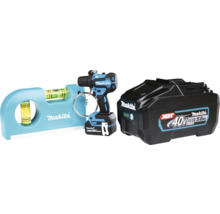 Niveau à bulle, porte-clés tournevis et batterie Makita