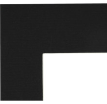 Ausschnitt vun engem schwaarze Billerrahmen