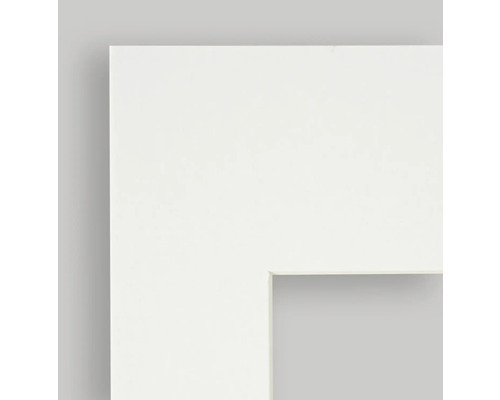 Detailansicht einer weissen Türzarge