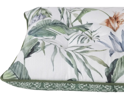 Coussin à motif floral
