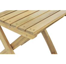 Holzklapptisch für den Aussenbereich