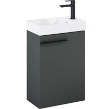 Waschtischunterschrank mit Waschbecken und Armatur
