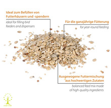 Vogelfutter für Futterhäuser und Futterspender