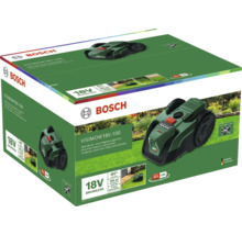 Verpackung des Bosch VISIMOW18V-100 Mähroboters ohne Begrenzungsdraht