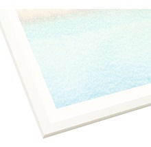 Gerahmtes Bild Beach topview 53x53 cm