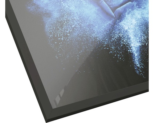 Image décorative encadrée avec motif abstrait