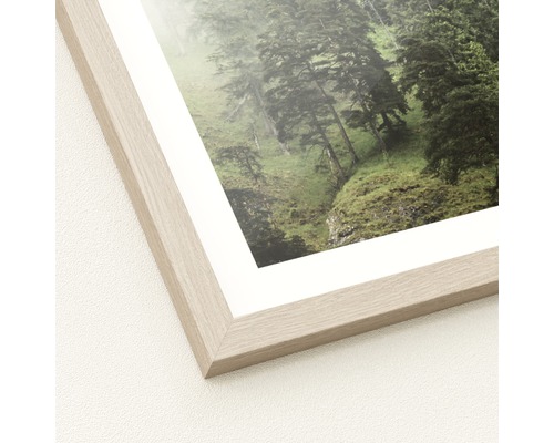 Gerahmtes Bild mit Waldmotiv