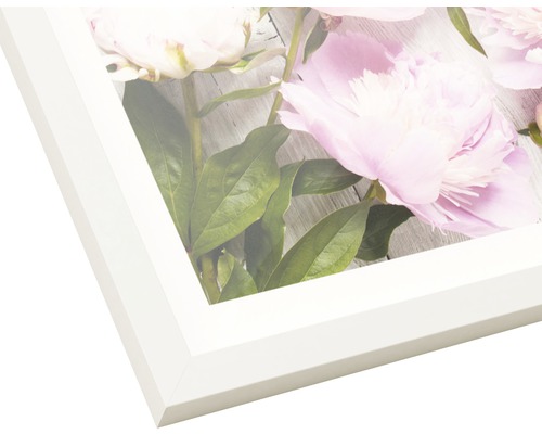 Gerahmtes Bild mit Blumenmotiv