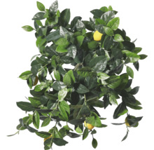 Künstlicher Zitronenbaum mit grünen Blättern und Zitronen