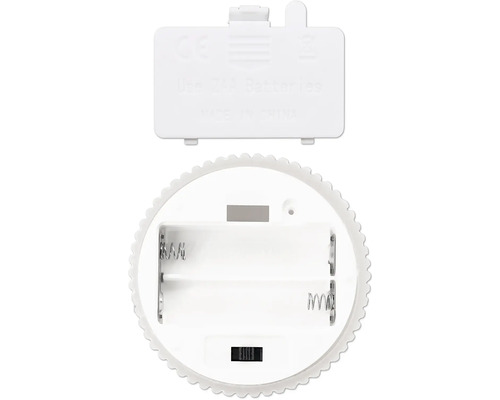 Compartiment à piles d'une lampe