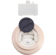 Batteriefach einer Lampe mit geöffnetem Deckel