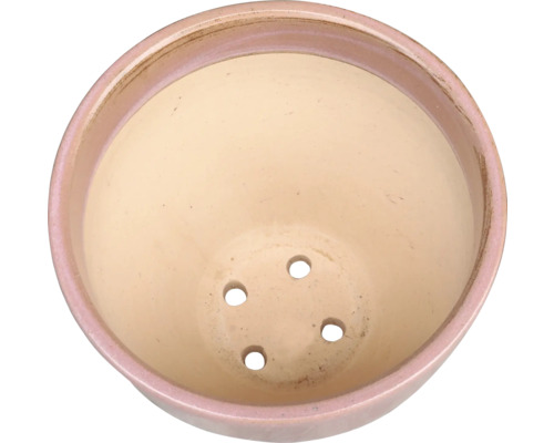 Pot de fleurs en céramique avec trous de drainage