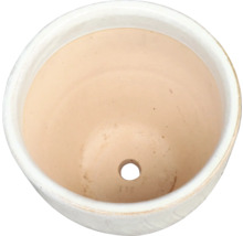 Blumentopf aus Keramik mit Entwässerungsloch