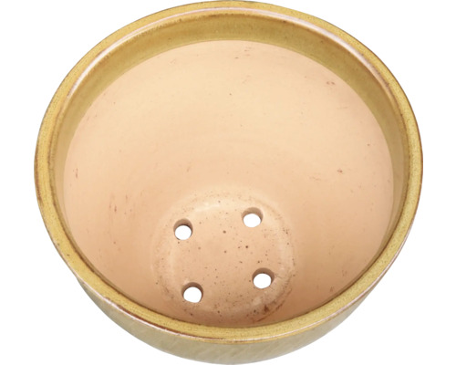 Pot de fleurs en céramique avec trous de drainage