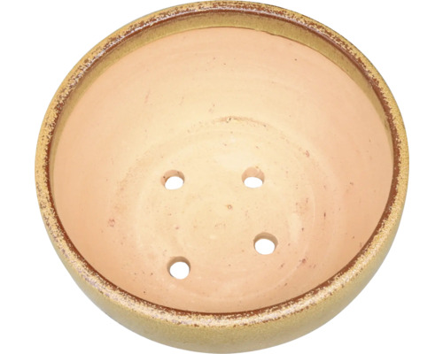 Pot de fleurs en céramique avec trous de drainage