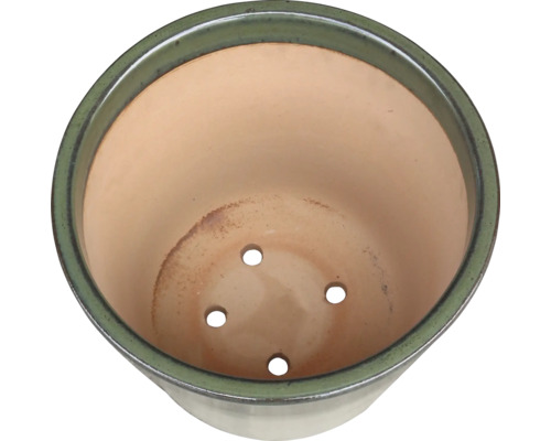 Pot de fleurs en céramique avec trous de drainage