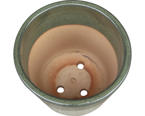 Blumentopf aus Keramik mit Drainagelöchern