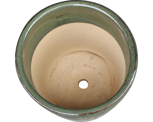 Pot de fleurs en céramique avec trou de drainage