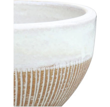 Pflanzgefäß mit vertikalen Rillen