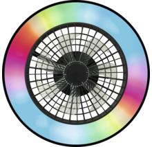 Ventilateur avec éclairage LED