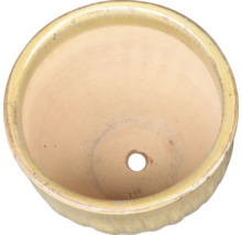 Keramik Blumentopf mit Entwässerungsloch, Ansicht von oben