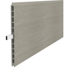 Kunststoffpaneel mit Nut- und Federverbindung