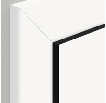 Vue détaillée d'un revêtement de plafond avec cadre