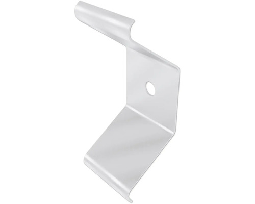 Regalwinkel mit Bohrloch für die Wandmontage