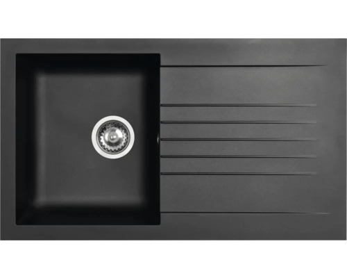 Évier en granit avec égouttoir