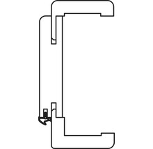 Profilquerschnitt für Fenster