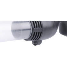 Gros plan d'un luminaire extérieur à LED