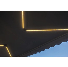 Store de soleil avec éclairage LED