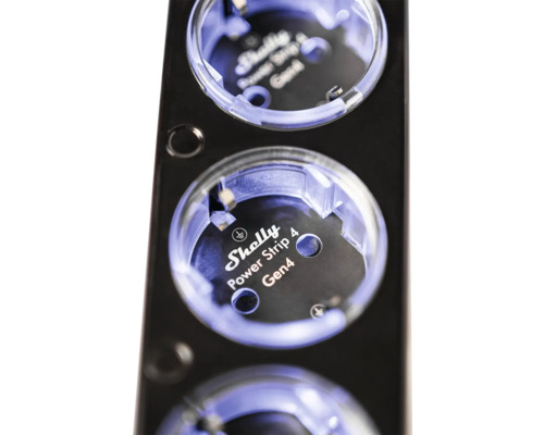 Shelly Logo Power Strip 4 Gen4 Mehrfachsteckdose