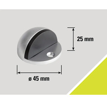 Türstopper aus Metall, Durchmesser 45 Millimeter, Höhe 25 Millimeter