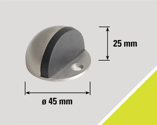 Türstopper mit einem Durchmesser von 45 mm und einer Höhe von 25 mm