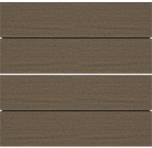 Terrassendielen aus Holzwerkstoff im Detail