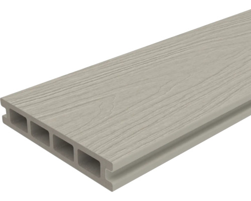 Terrassendiele aus Verbundmaterial mit Hohlkammerprofil